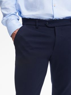 Pantalon de costume point de Milan pour homme QB24 in_i5