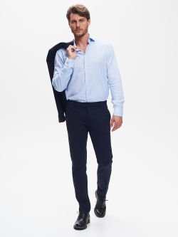 Pantalon de costume point de Milan pour homme QB24 sp_e1