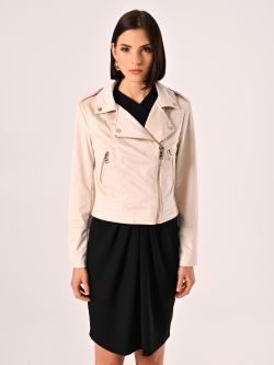 Faux Suede Biker Jacket det_2