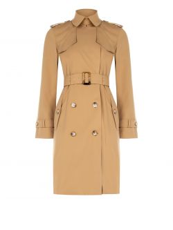 Beige Trench Coat det_4