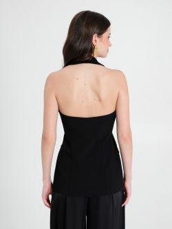 Gilet avec détails en satin in_i4