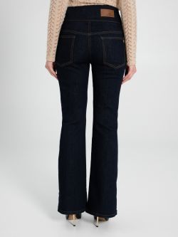 High-waisted Flared Jeans in_i4