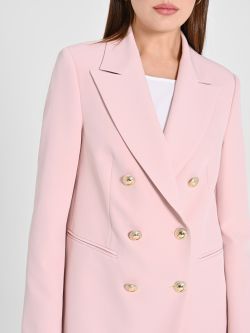 Pink Double-Breasted Jacket in_i5