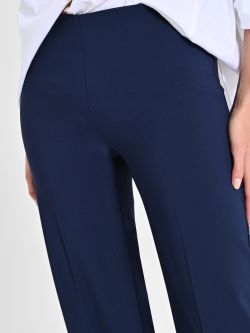 Palazzo Trousers in Blue Technical Fabric in_i5