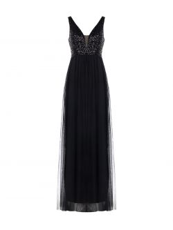 Long Dress with Sequins and Tulle det_4