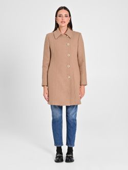 Camel Jumper with Gold Buttons det_1