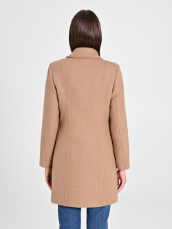 Camel Jumper with Gold Buttons in_i4