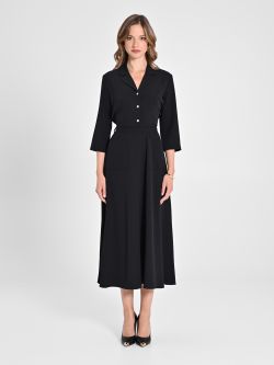 Black Chemise Dress det_1