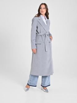 Maxi Grey Coat with Belt sp_e1