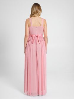 Abito in Tulle Rosa Antico Rinascimento