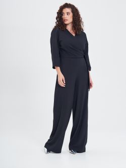 Tuta Curvy Fiocco Nera Rinascimento