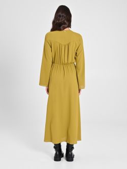 Oil Green Chemise Dress in_i4
