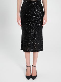 Sequinned Pencil Skirt det_2