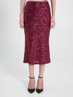 Sequinned Pencil Skirt det_2