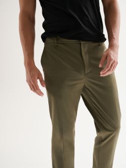 Men's Regular Trousers in Technical Fabric QB24 in_i5