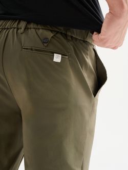 Men's Regular Trousers in Technical Fabric QB24 in_i6
