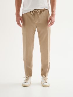 Pantalon de jogging cordon de serrage QB24 homme det_3