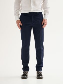 Pantaloni Uomo Slim-fit da Completo Texture QB24 det_3