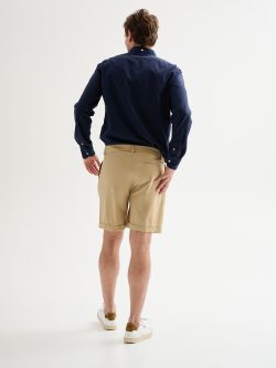 Men’s Regular Bermuda Shorts with Darts QB24 in_i4