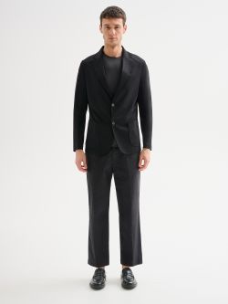 Men's Deconstructed Jacket in Milano Stitch QB24 det_1