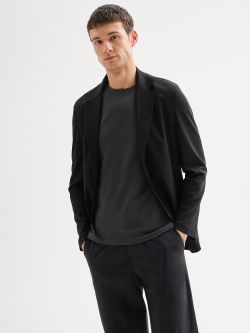 Men's Deconstructed Jacket in Milano Stitch QB24 in_i7