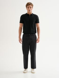 Pantalon coupe loose toile parachute QB24 homme det_1