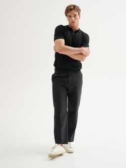 Pantalon coupe loose toile parachute QB24 homme sp_e1