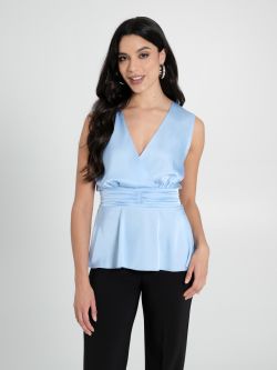 Light Blue Satin Top sp_e1