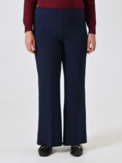 Curvy-Palazzo-Hose in Blau det_2