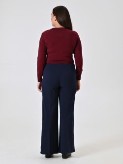 Curvy-Palazzo-Hose in Blau det_3