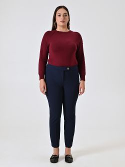 Curvy-Skinny-Hose in Blau det_1