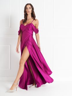 atelier Long Raspberry Dress sp_e1