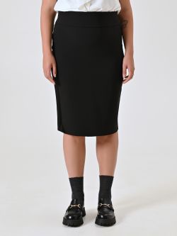 Curvy Black Pencil Skirt det_2