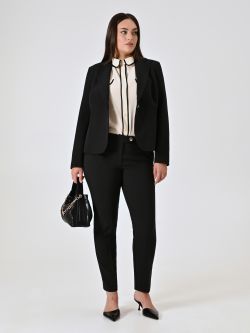Pantaloni Curvy Straight Neri sp_e1