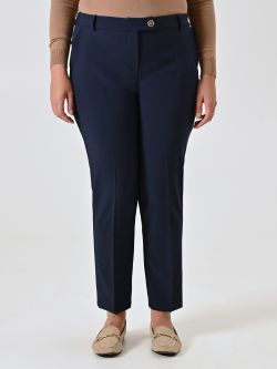 Pantaloni Curvy Straight Blu det_2