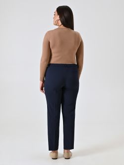 Pantaloni Curvy Straight Blu det_3