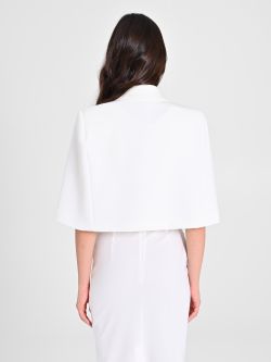 Cape with Covered Button in_i4