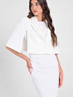 Cape with Covered Button sp_e1