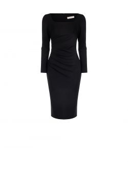 Sheath Dress with Square Neck det_4