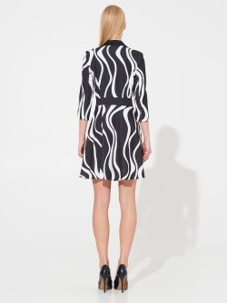 最も信頼できる Print Wave White & Black Jacket Rinascimento | Dress スーツ・フォーマル・ドレス
