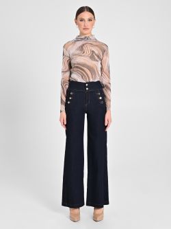 Top in Optical Tulle det_1