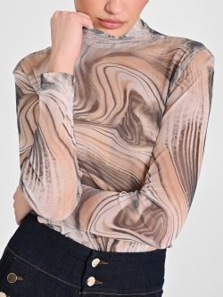 Top in Optical Tulle in_i5