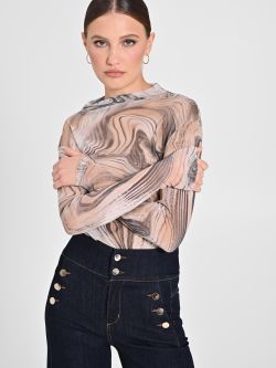 Top in Optical Tulle sp_e1
