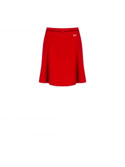 Red Mini Skirt with Belt | Rinascimento