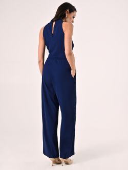 Blue Jumpsuit with Ribbons det_3