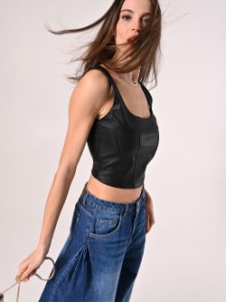 Top Simil Pelle Nero sp_e1