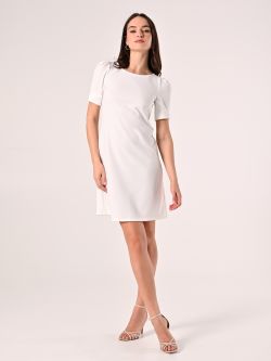 Abito A-Line Bianco in_i7
