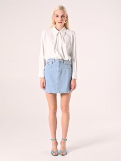 Blusa Bianca con Colletto det_1