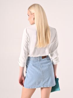 Blusa Bianca con Colletto det_3