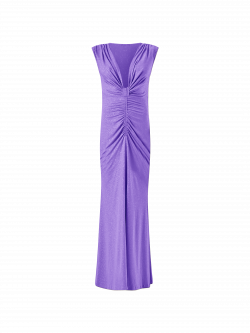 Lavender Long Glitter Dress det_4